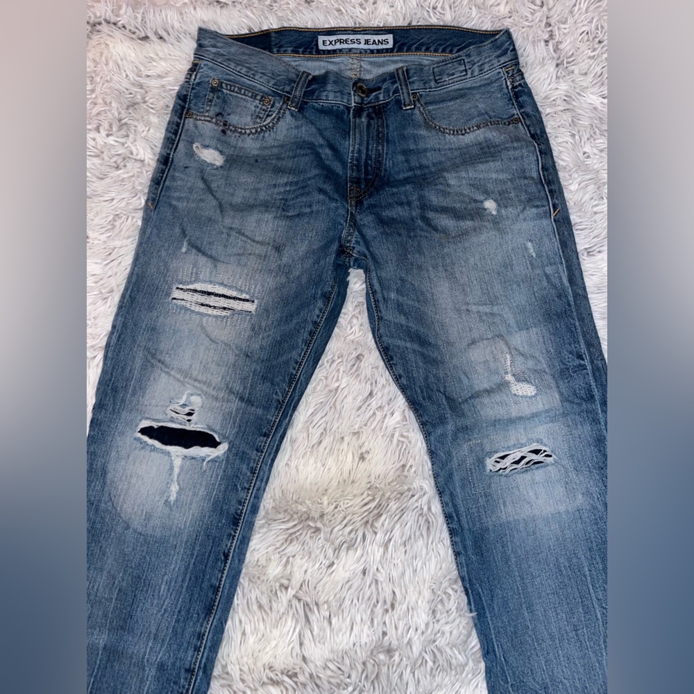 Express Men’s Jeans Rocco Straight Leg 31x30